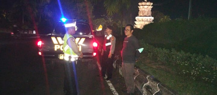 Patroli malam Polsek Denpasar Selatan 